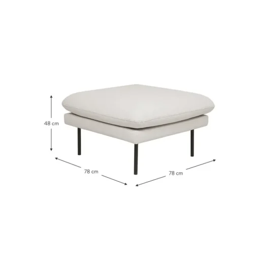 Poggiapiedi Da Divano Moby*Westwing Collection Hot