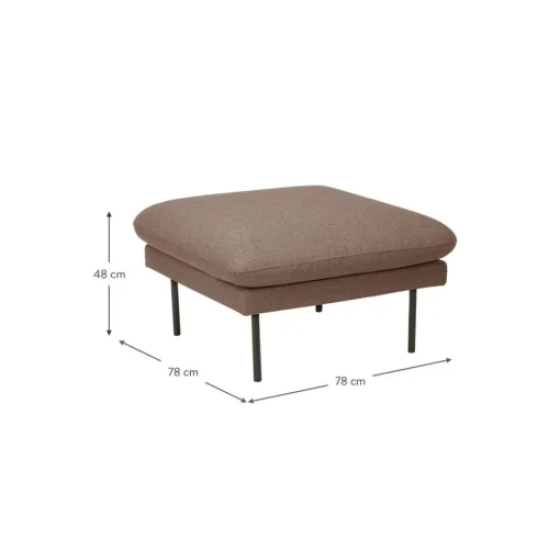 Poggiapiedi Da Divano Moby*Westwing Collection Outlet