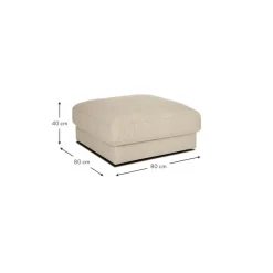 Poggiapiedi Da Divano Tribeca*Westwing Collection Discount