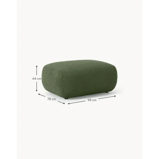 Poggiapiedi In Boucle Sofia*Westwing Collection Discount
