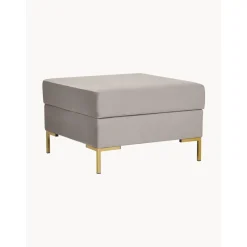 Poggiapiedi In Velluto Con Contenitore Luna*Westwing Collection Best