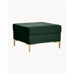 Poggiapiedi In Velluto Con Contenitore Luna*Westwing Collection Sale