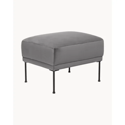 Poggiapiedi In Velluto Fluente*Westwing Collection Discount