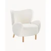 Poltrona Bergere In Teddy Kalia*Westwing Collection Clearance