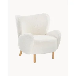 Poltrona Bergere In Teddy Kalia*Westwing Collection Clearance
