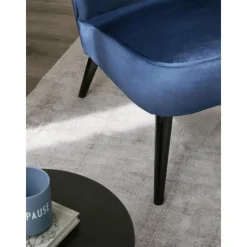 Poltrona Cocktail In Velluto Blu Robine*Westwing Collection New