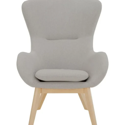 Poltrona Con Gambe In Legno Wing*Westwing Collection New