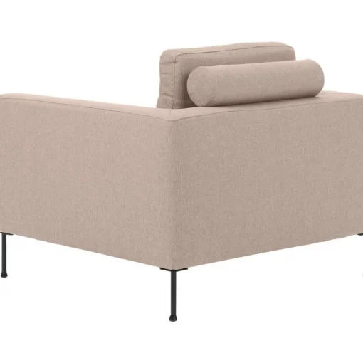 Poltrona Con Gambe In Metallo Cucita*Westwing Collection New
