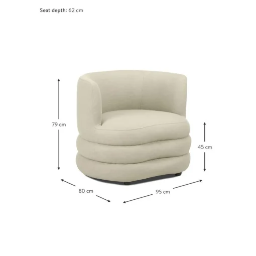 Poltrona Di Design In Boucle Solomon*Westwing Collection Clearance
