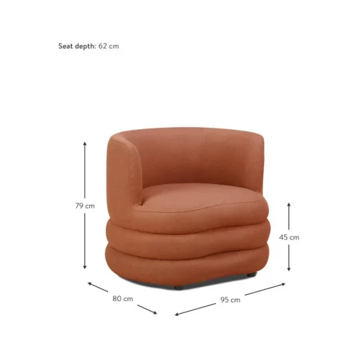 Poltrona Di Design In Boucle Solomon*Westwing Collection Clearance