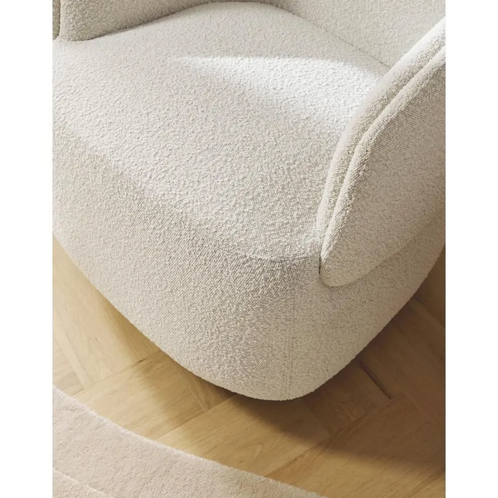 Poltrona Girevole In Boucle Irene*Westwing Collection Online