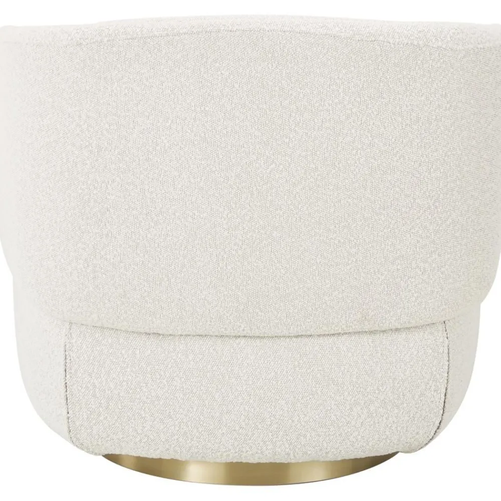 Poltrona Girevole In Boucle Irene*Westwing Collection Online