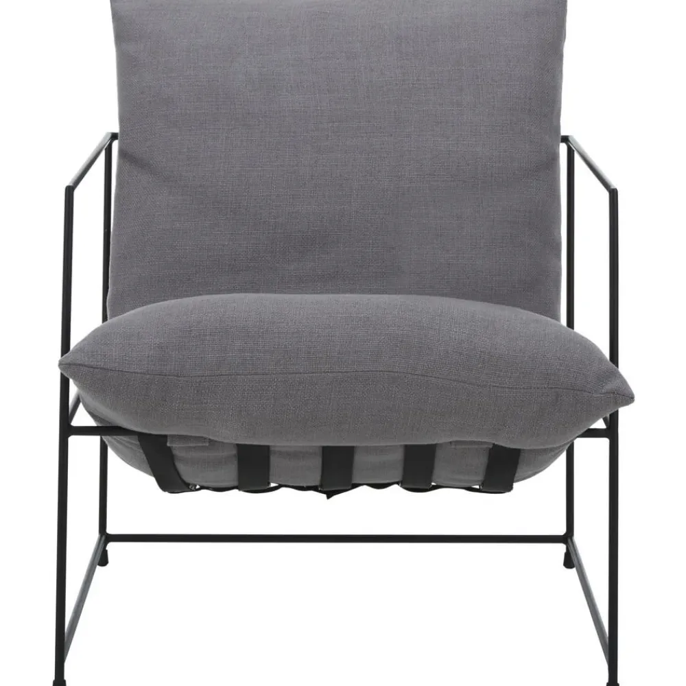 Poltrona Imbottita Con Struttura In Metallo Wayne*Westwing Collection Hot