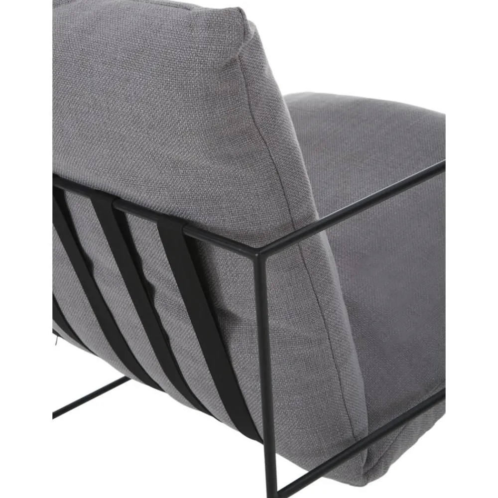 Poltrona Imbottita Con Struttura In Metallo Wayne*Westwing Collection Hot