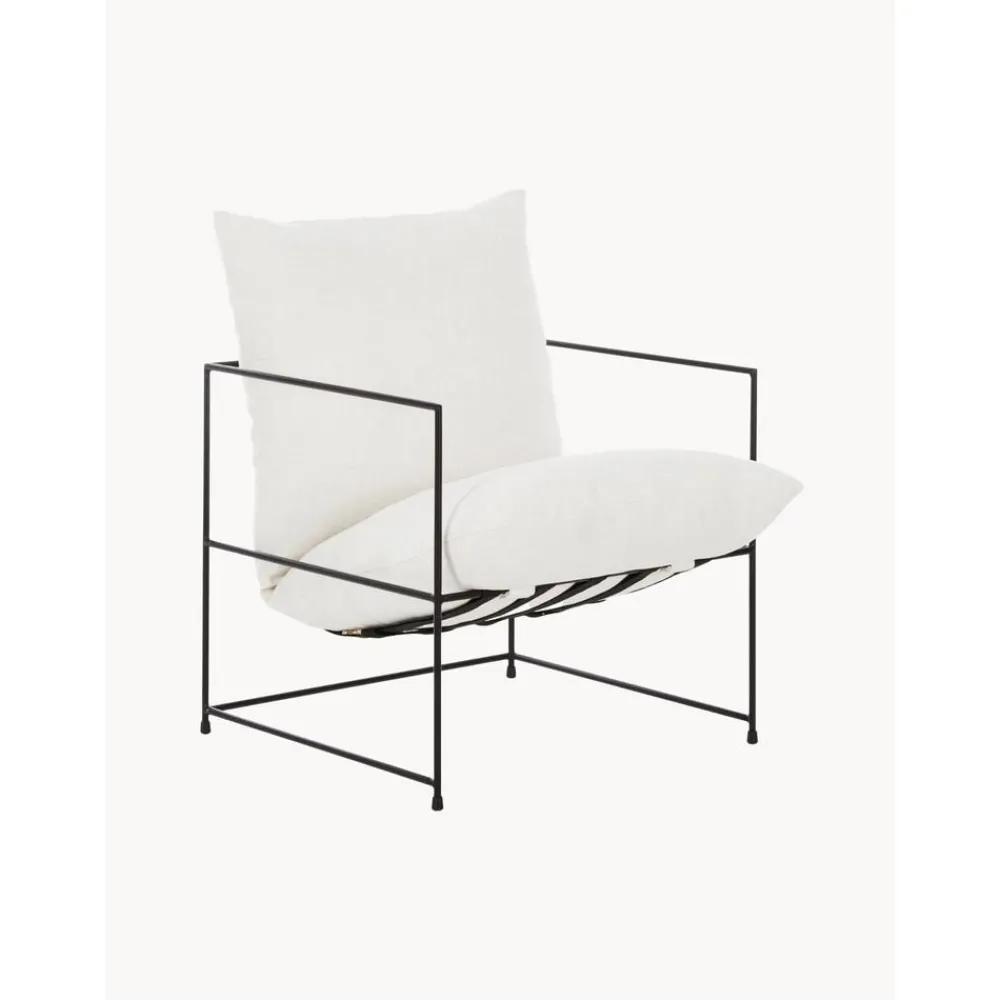 Poltrona Imbottita Con Struttura In Metallo Wayne*Westwing Collection Sale