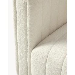 Poltrona In Boucle Con Piedini In Legno Antonio*Westwing Collection New