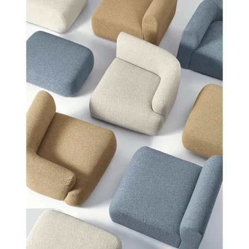 Poltrona In Boucle Sofia*Westwing Collection New