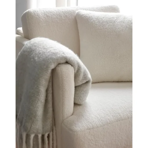 Poltrona In Peluche Fluente*Westwing Collection Clearance