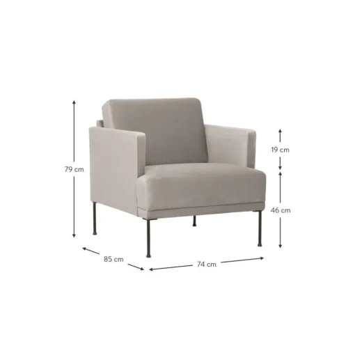 Poltrona In Velluto Fluente*Westwing Collection Online