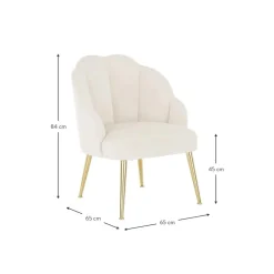 Poltrona In Velluto Helle*Westwing Collection Discount