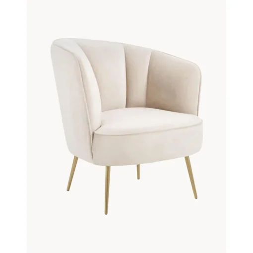 Poltrona In Velluto Louise*Westwing Collection Discount