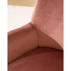 Poltrona In Velluto Rosa Adeline*Bizzotto Online