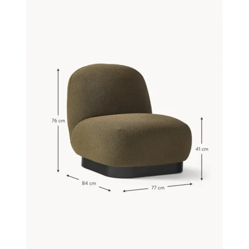 Poltroncina In Boucle Elsie*Westwing Collection Outlet