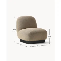 Poltroncina In Boucle Elsie*Westwing Collection Best