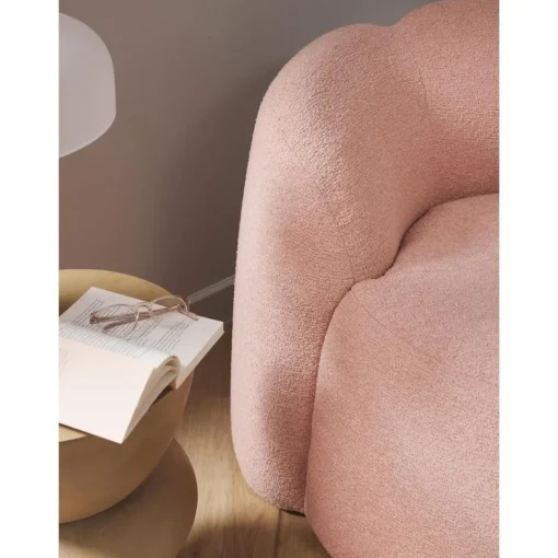 Poltroncina In Boucle Fleur*Westwing Collection New