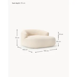 Poltroncina In Boucle Sofia*Westwing Collection New