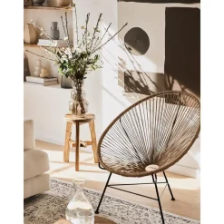 Poltroncina In Materiale Sintetico Intrecciato Bahia*Westwing Collection New