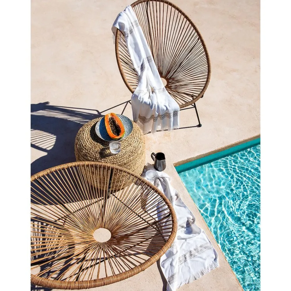 Poltroncina In Materiale Sintetico Intrecciato Bahia*Westwing Collection New