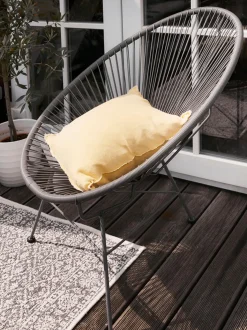 Poltroncina In Materiale Sintetico Intrecciato Bahia