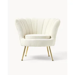 Poltroncina In Tessuto Boucle Oyster*Westwing Collection Outlet