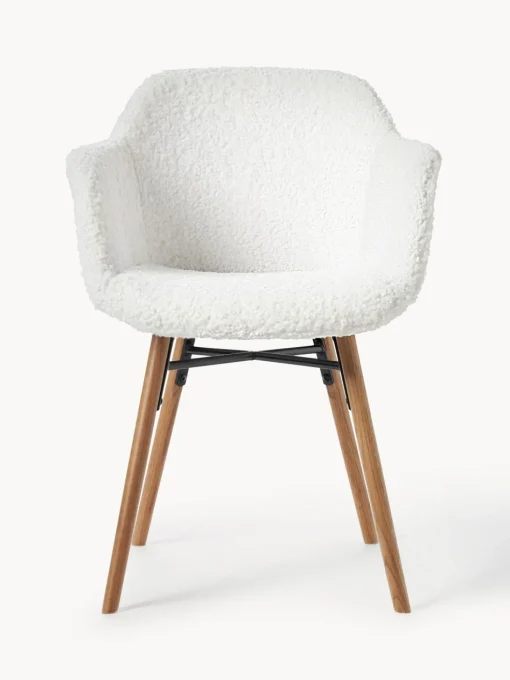Poltroncina In Tessuto Teddy Con Seduta Stretta Fiji