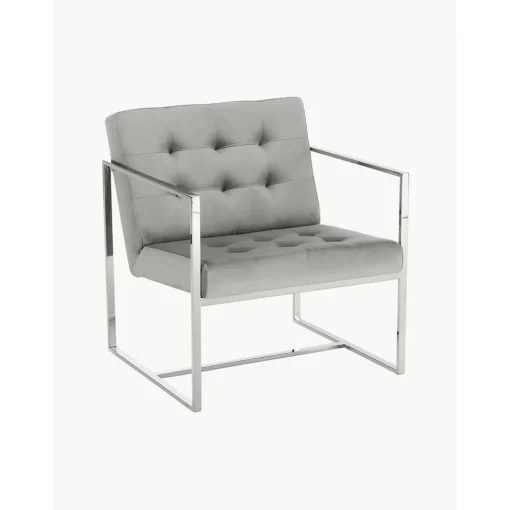 Poltroncina In Velluto Manhattan*Westwing Collection New