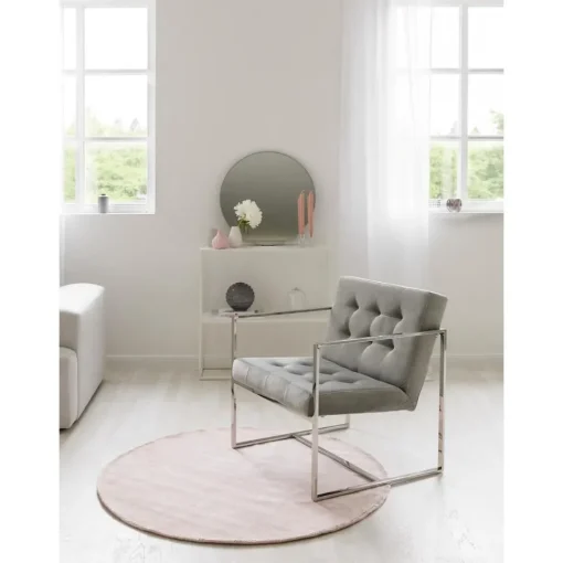 Poltroncina In Velluto Manhattan*Westwing Collection New