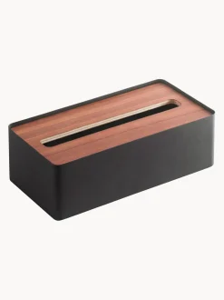 Porta Fazzoletti Con Coperchio In Bambu Rin