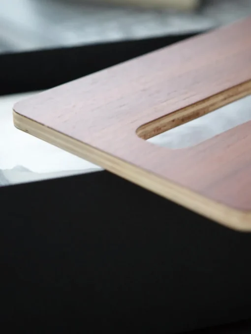 Porta Fazzoletti Con Coperchio In Bambu Rin