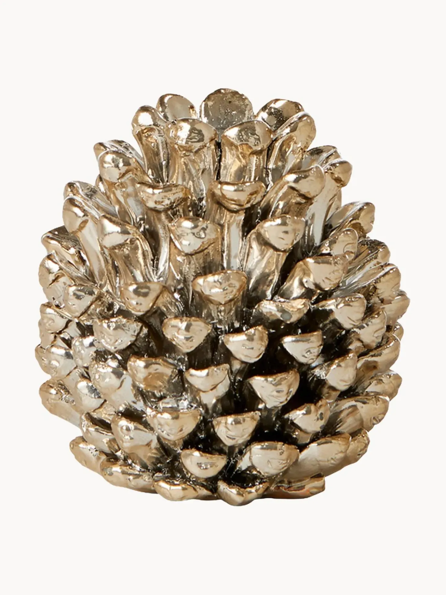 Portacandela Fatto A Mano Dorato Serafina