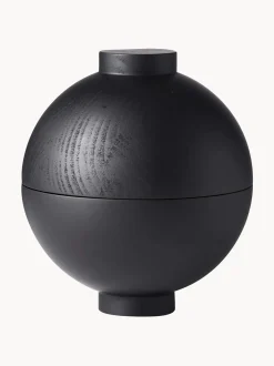 Portagioie In Legno Di Quercia Wooden Sphere