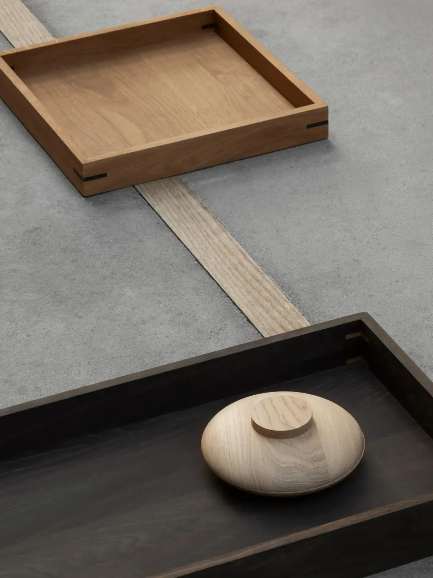 Portagioie In Legno Di Quercia Galaxy