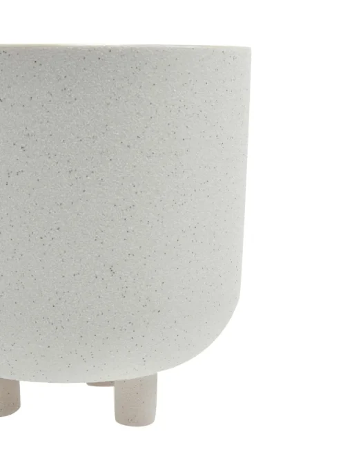 Portavaso In Ceramica Ivory