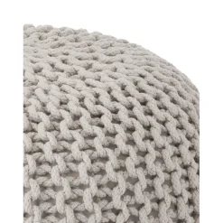 Pouf A Maglia Fatto A Mano Dori*Westwing Collection Clearance