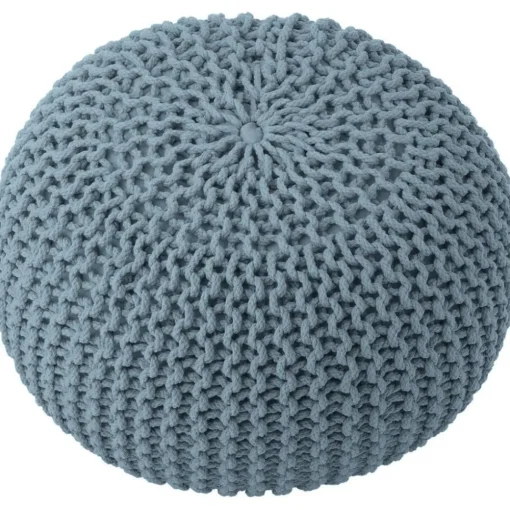 Pouf A Maglia Fatto A Mano Dori*Westwing Collection Best