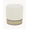 Pouf Beige Con Intreccio Viennese Mara*Westwing Collection Fashion
