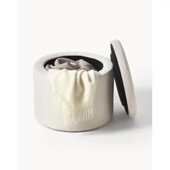 Pouf Con Vano Contenitore Alida*Westwing Collection Sale