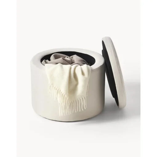 Pouf Con Vano Contenitore Alida*Westwing Collection Sale