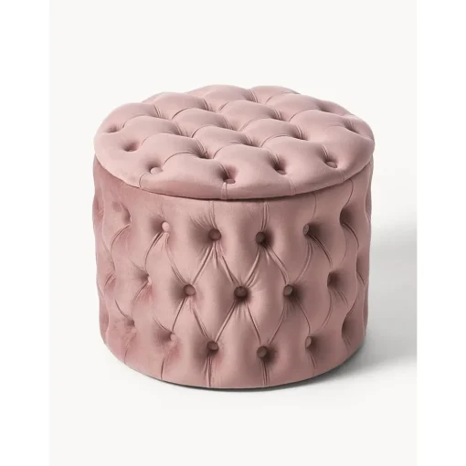 Pouf Contenitore In Velluto Chiara*Westwing Collection Fashion