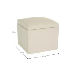 Pouf Contenitore In Velluto Winou*Westwing Collection New